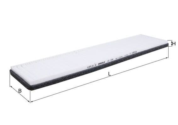 Filtru, aer habitaclu MAHLE LA 1164