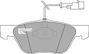 set placute frana,frana disc MOTAQUIP LVXL1030