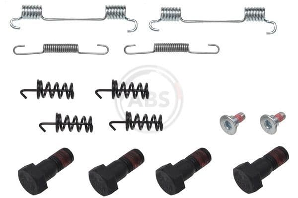 Set accesorii, sabot de frana ABS 0867Q