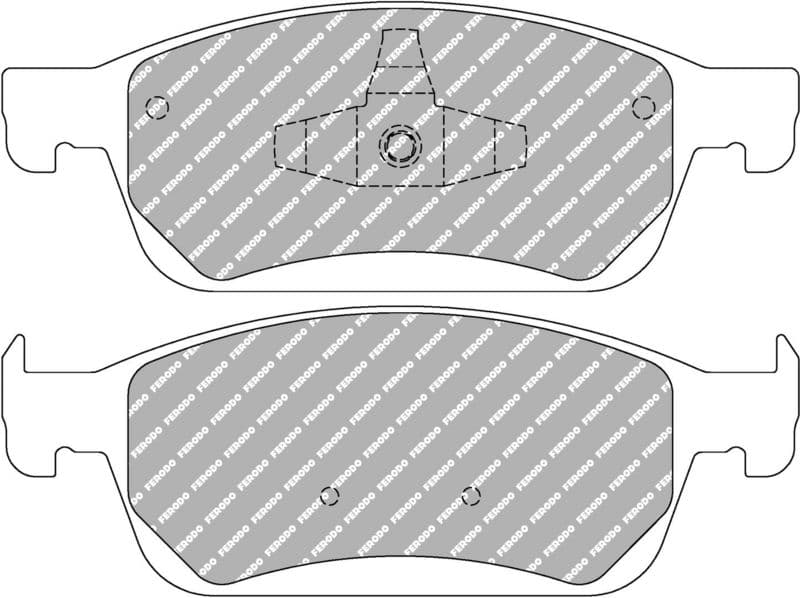 set placute frana,frana disc FERODO RACING DS2500 FCP4416H