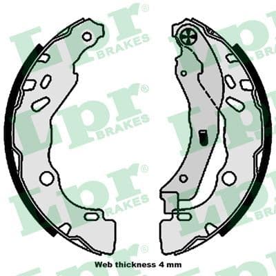 Set saboti frana LPR 01109