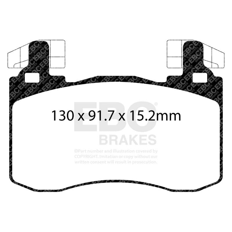 set placute frana,frana disc EBC Brakes DP42356R