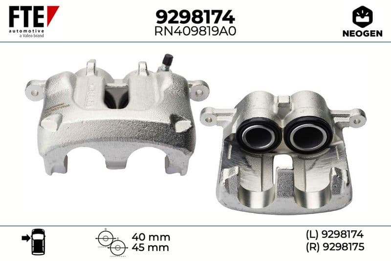 Etrier frana FTE NEOGEN 9298174