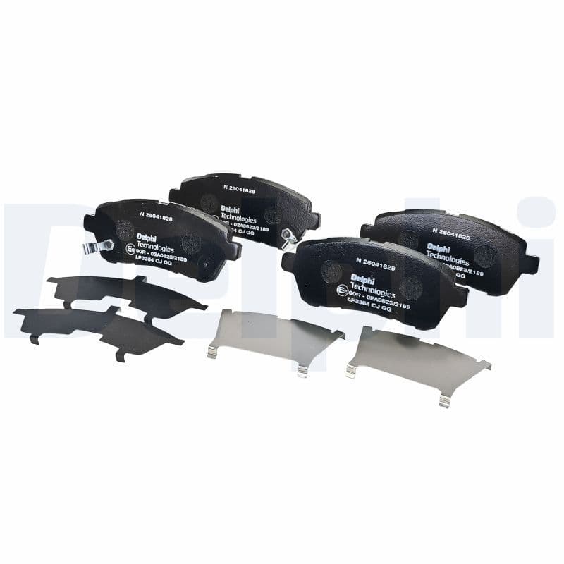 set placute frana,frana disc DELPHI LP3364