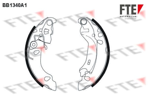 Set saboti frana FTE 9100093