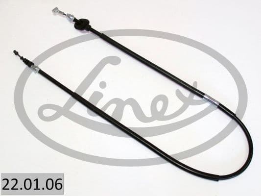 Cablu, frana de parcare LINEX 22.01.06