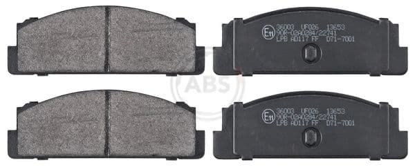 set placute frana,frana disc ABS 36003