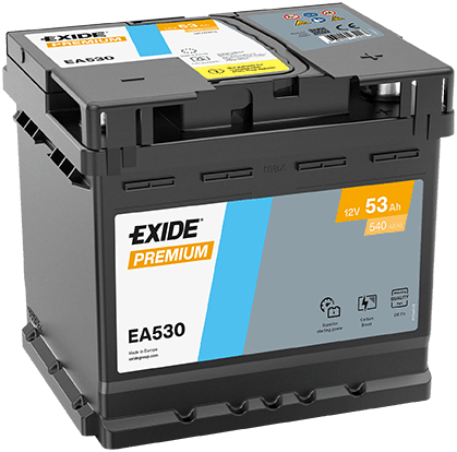 Baterie de pornire EXIDE Premium 53Ah 12V