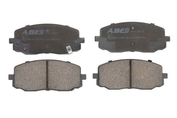set placute frana,frana disc ABE C10320ABE