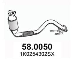Catalizator ASSO 58.0050