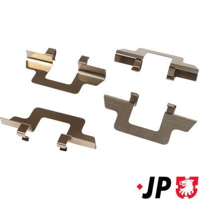 Set accesorii, placute frana JP Group JP 3164003510