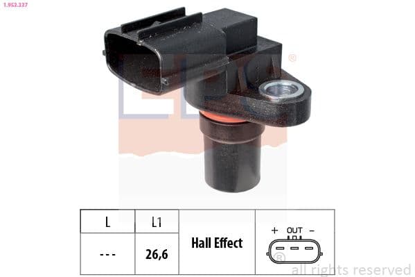 Senzor impulsuri, arbore cotit EPS Made in Italy - OE Equivalent 1.953.337