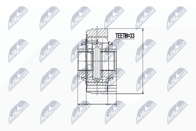 Set articulatie, planetara NTY NPW-WW-005