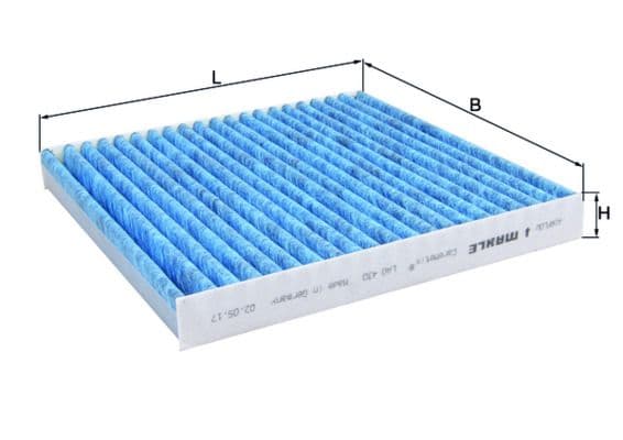 Filtru, aer habitaclu MAHLE CareMetix® LAO 430