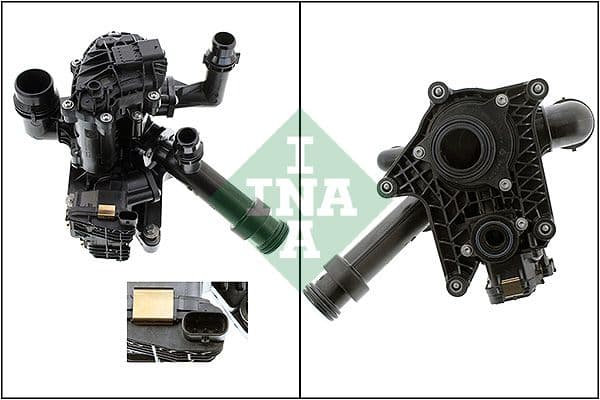 Pompă de apă, răcire motor Schaeffler INA Thermal management module 538 0811 10