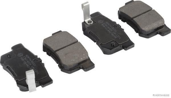 set placute frana,frana disc HERTH+BUSS JAKOPARTS J3614009