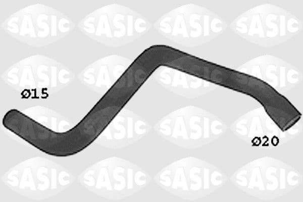 Furtun radiator SASIC SWH0356