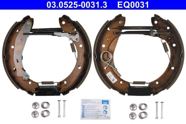 Set saboti frana ATE Easy Quick 03.0525-0031.3