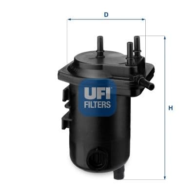 filtru combustibil UFI 24.013.00