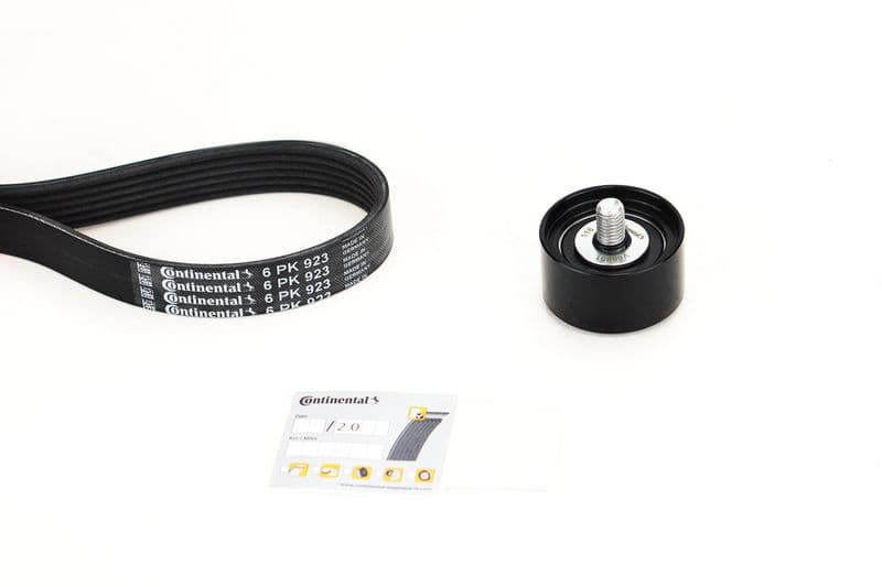 Set curea transmisie cu caneluri CONTINENTAL CTAM 6PK923K1