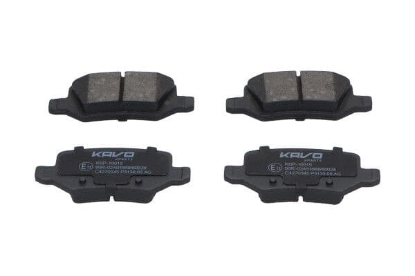 set placute frana,frana disc KAVO PARTS KBP-10015