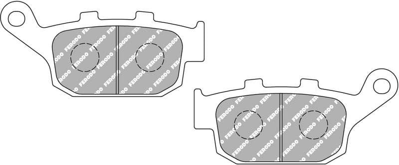 set placute frana,frana disc FERODO RACING FDB531P