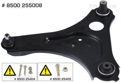 Brat, suspensie roata TRISCAN 8500 255008