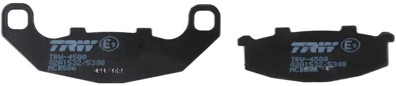 set placute frana,frana disc TRW Organic Allround MCB586
