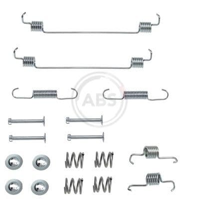 Set accesorii, sabot de frana ABS 0018Q