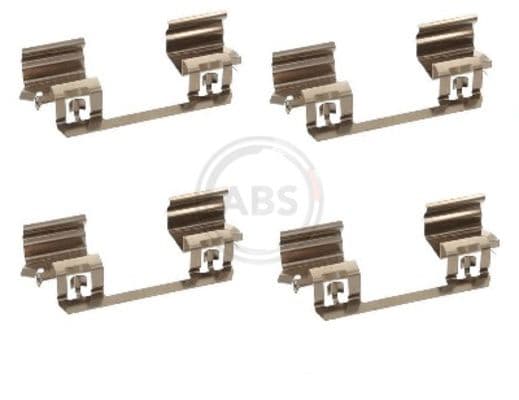 Set accesorii, placute frana ABS 1234Q