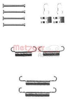 set accesorii, saboti frana parcare METZGER AUTOTEILE 105-0839