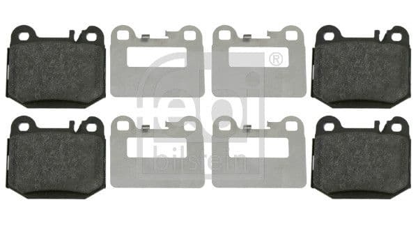set placute frana,frana disc FEBI BILSTEIN 16437