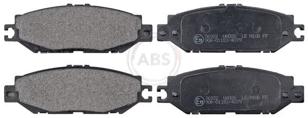 set placute frana,frana disc ABS 36922