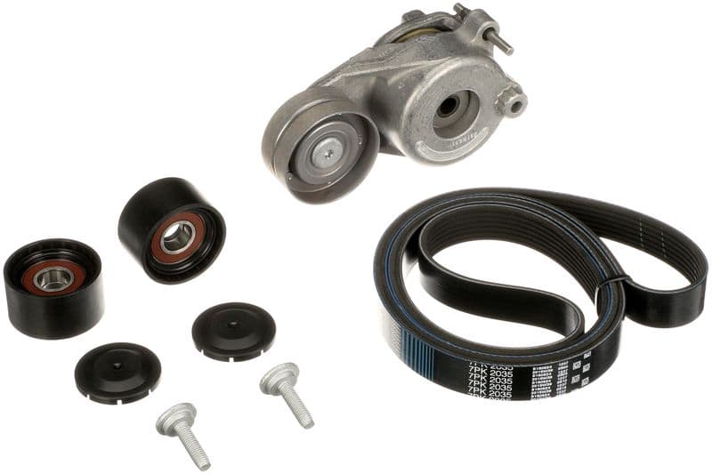 Pompa apa + Set curea transmisie cu caneluri GATES Micro-V® KP17PK2035-1