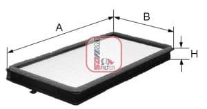 Filtru, aer habitaclu SOFIMA S 3046 C