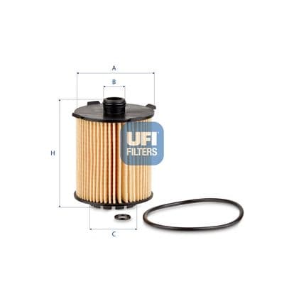 Filtru ulei UFI 25.110.00