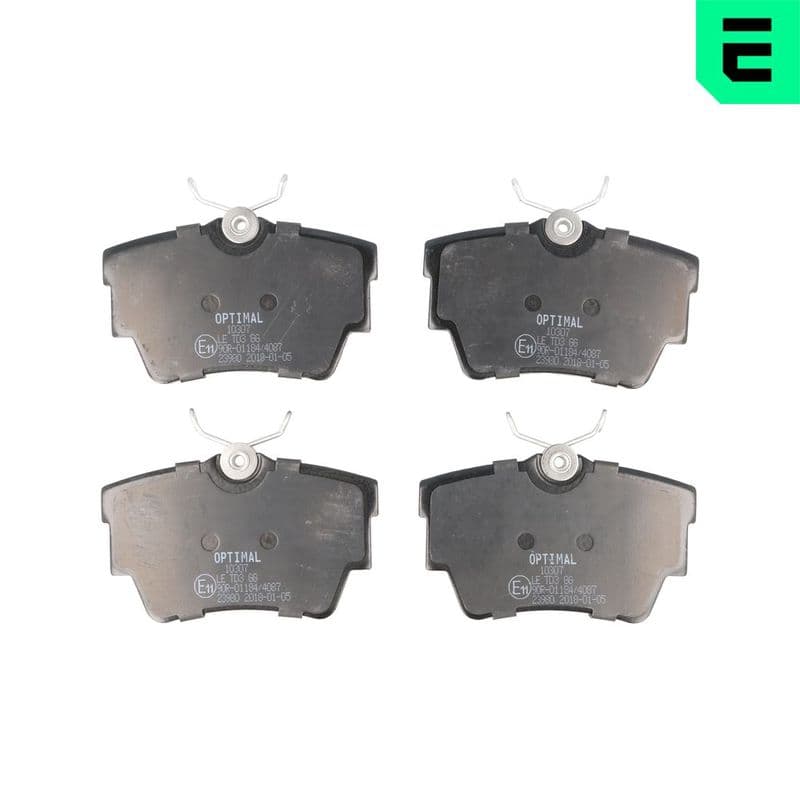 set placute frana,frana disc OPTIMAL BP-10307