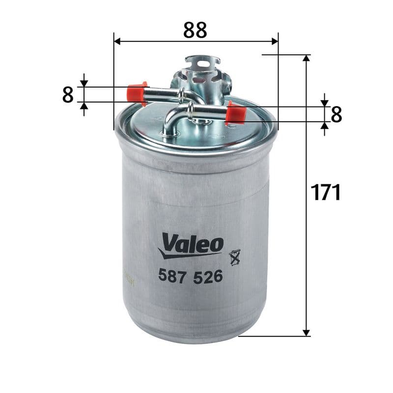 filtru combustibil VALEO 587526
