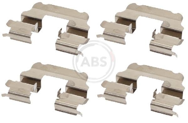 Set accesorii, placute frana ABS 1690Q