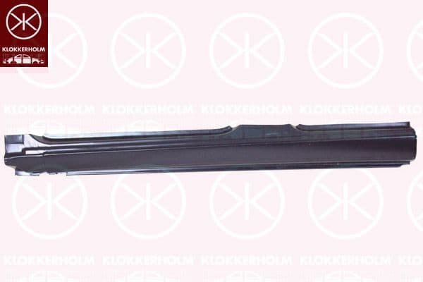 Placă de prag KLOKKERHOLM 0107012