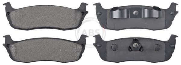 set placute frana,frana disc ABS 38711