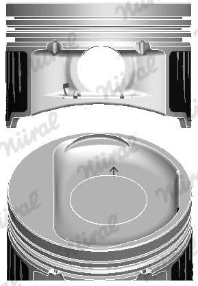 Piston NÜRAL 87-436806-00