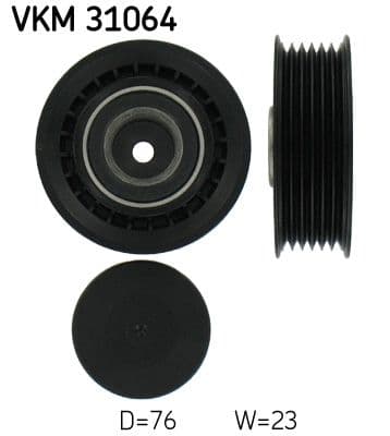 Intinzator curea, curea distributie SKF VKM 31064
