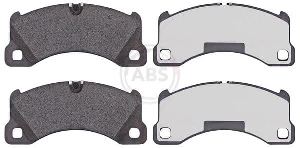 set placute frana,frana disc ABS 37695
