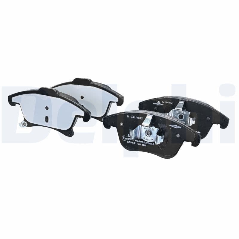 set placute frana,frana disc DELPHI LP3181