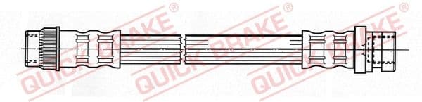 Furtun frana QUICK BRAKE 27.083