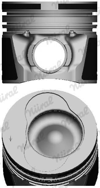 Piston NURAL 87-501507-40