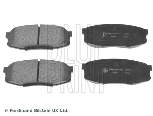 set placute frana,frana disc BLUE PRINT ADT342176