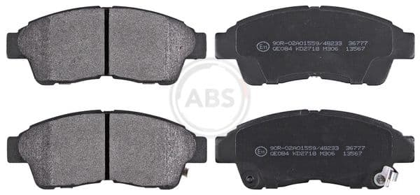 set placute frana,frana disc ABS 36777