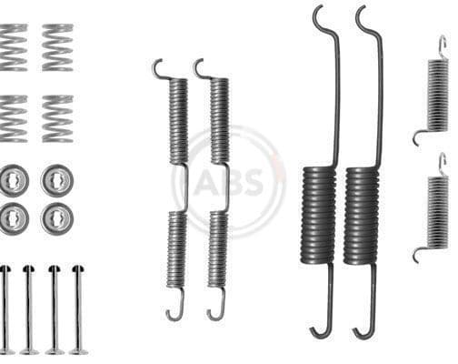 Set accesorii, sabot de frana ABS 0687Q